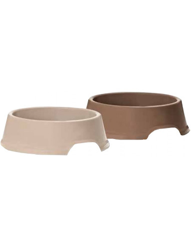 ARTPLAST PM03/T0 Bol pour chien CIOTOLE MAXI Terracota - Ø25,5 x H.7,7 cm