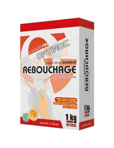 OPTIROC Enduit de rebouchage poudre - 1kg