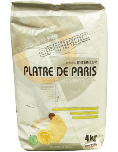 OPTIROC Plâtre intérieur - 4 kg