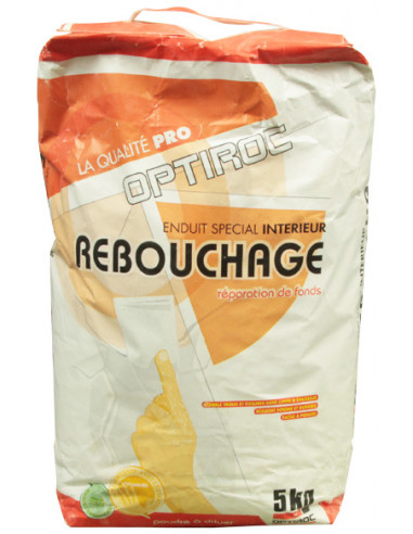 OPTIROC Enduit de rebouchage poudre - 5kg