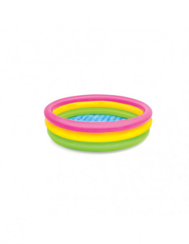 INTEX 57412NP Petite piscine Sunset Glow XS Multicolore - Ø114 x H.25 cm