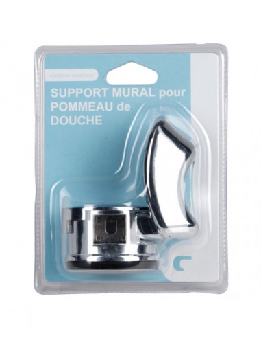 DIFFUSION 378641 Support mural pour pommeau de douche à ventouse