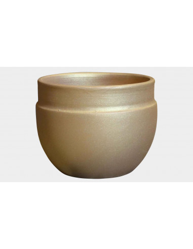 POTERIE D'ALBI CT61GO Pot Austral gold - Ø16 x H.13 cm