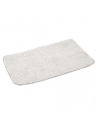 DIFFUSION 561439 Tapis de salle de bain gris - 75 x 45 cm, polyester