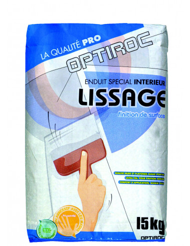 OPTIROC Enduit lissage poudre - 15 kg