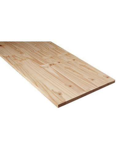 SUPBOIS Tablette d'aménagement bois de sapin - 18 mm, 200 x 30 x 18 cm