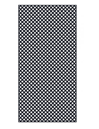 HORIZON PLASTICS Lattice privacy - 122 x 244 cm, gris