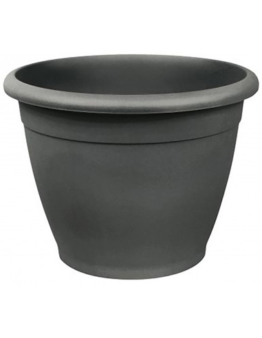 VECA Pot NAXOS rond anthracite - Ø18 cm