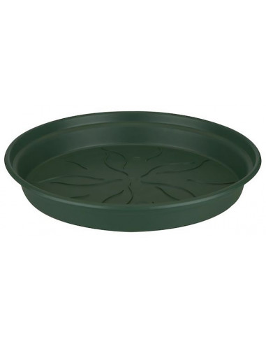 VECA Soucoupe NAXOS ronde vert foncé - Ø30 cm