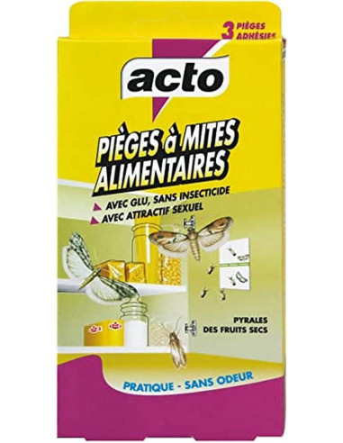 ACTO MITE7 Acto nature pièges à mites alimentaires