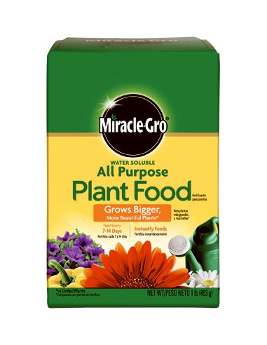 MIRACLE-GRO 260101 Engrais soluble pour plante tout usage - 500 g