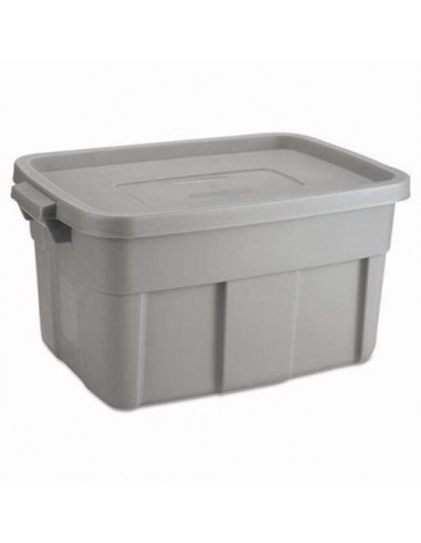 RUBBERMAID Contenant gris renforcé 53L 14gallon