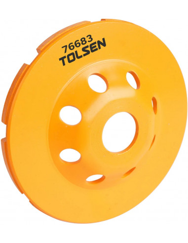 TOLSEN 76684 Disque meule - 115 × 22,2 (20) mm 4-1/2" x 7/8"