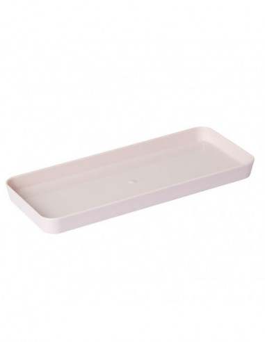 DIFFUSION 515289 Rangement pour tiroir plastique rose - 14,5 x 9,5 x 6 cm