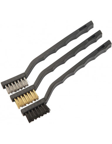 TOLSEN 32059 Set de brosses métalliques 3 pcs