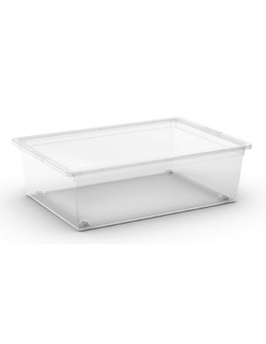 KIS Boîte  de rangement plastique C BOX L Transparent - 38,5 x 55 x 16,5 cm 27 L