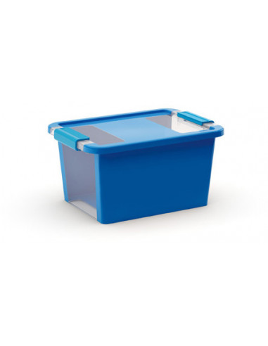 KIS Boîte de rangement plastique BI BOX S Bleu - 26 x 36,5 x 19 cm 11 L