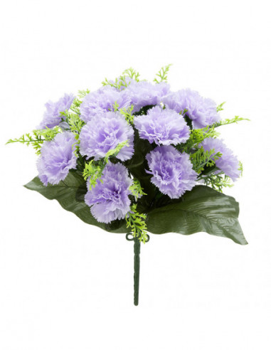 DIFFUSION 570151 Piquet de chrysanthèmes violet - Ø34 x H.35 cm