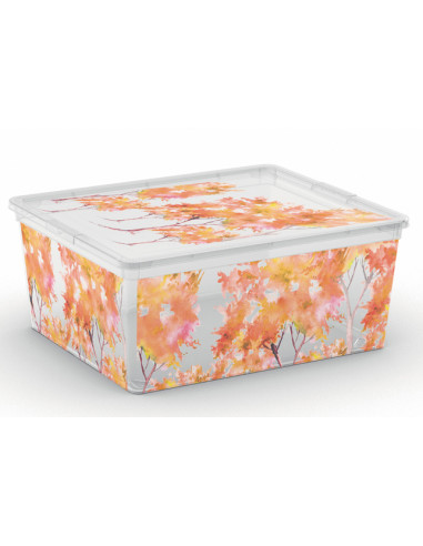 KIS Boîte de rangement plastique C BOX Style M nature - 34 x 40 x 17 cm 18 L