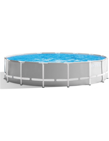 INTEX 26720NP Piscine tubulaire PRISM FRAME ronde - Ø4,27 x H.1,07 m