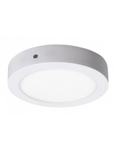 RABALUX 2655 Luminaire encastré et en saillie LOIS plastique blanc mat - LED 12W