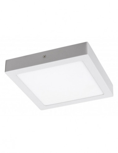 RABALUX 2664 Luminaire encastré et en saillie LOIS plastique blanc mat - LED 18W