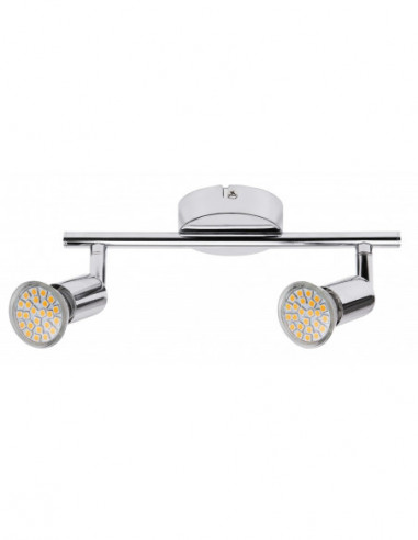 RABALUX 6987 Spots Lampes NORTON LED  chrome - GU10 2x MAX 50W