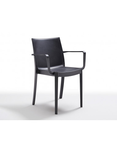 BICA Fauteuil VICTORIA noir - 58 x 55 x H.82 cm