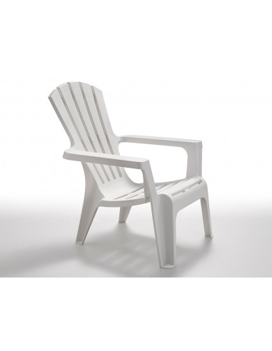 BICA Fauteuil MARYLAND blanc - 73 x 80 x H.88 cm