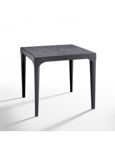 BICA Table MALMO graphite - 80 x 80 x H.74 cm
