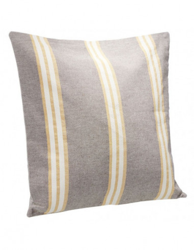 DIFFUSION 602479 Coussin jacquard rayure - 45 x 45 cm