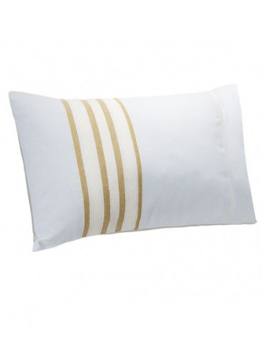 DIFFUSION 602469 Coussin jacquard rayure - 50 x 30 x 4 cm