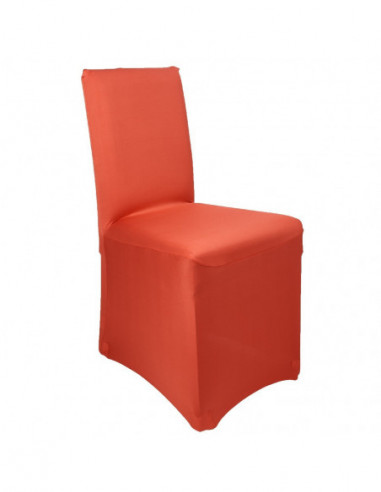 DIFFUSION 410032 Housse de chaise uni rouge - 44 x 39 x 91 cm
