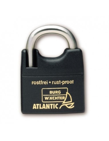 BURG WACHTER Cadenas à cylindre Atlantic de qualité Marine 217 F 40 45 Ni SB